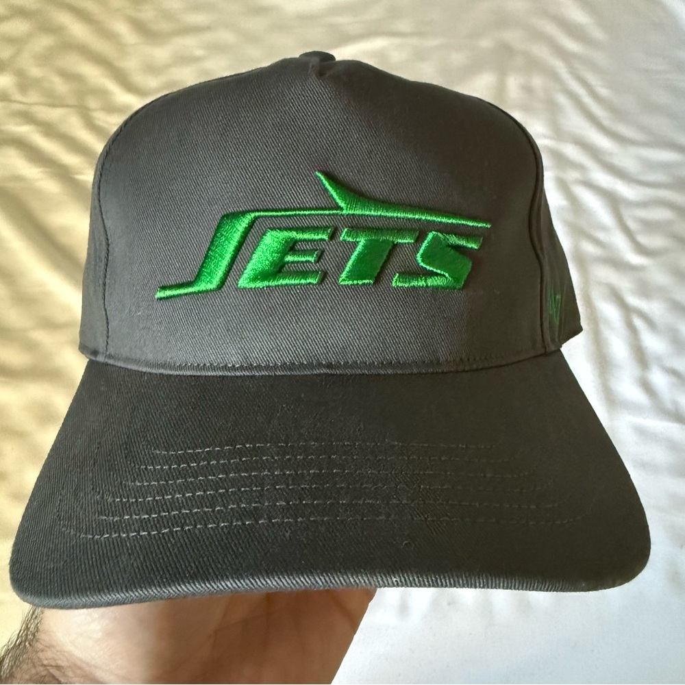 Jets 47 Brand Hitch SnapBack Hat